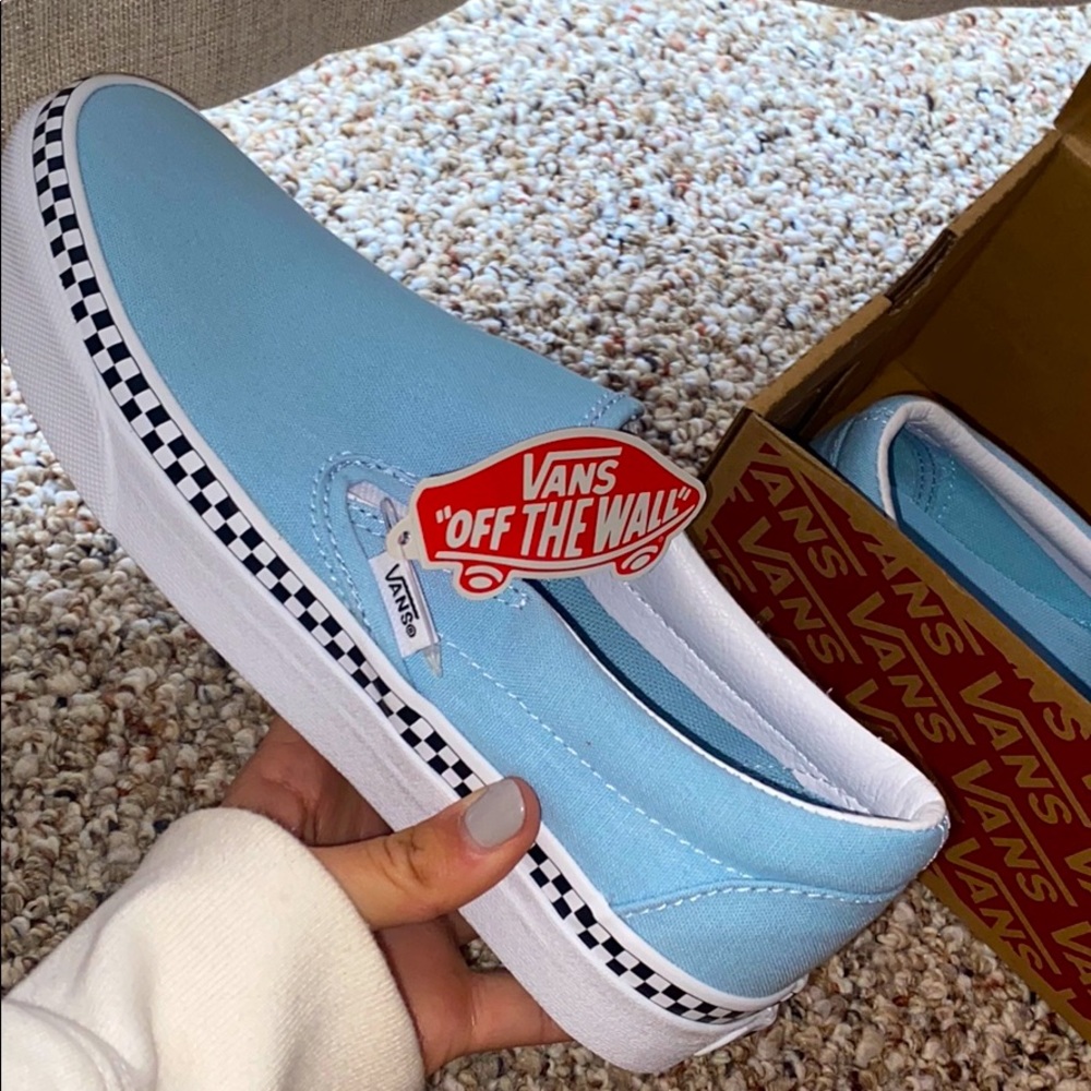 Vans Blue Checkered - Picture 3 of 6